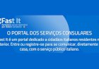 O portal dos serviços consulares