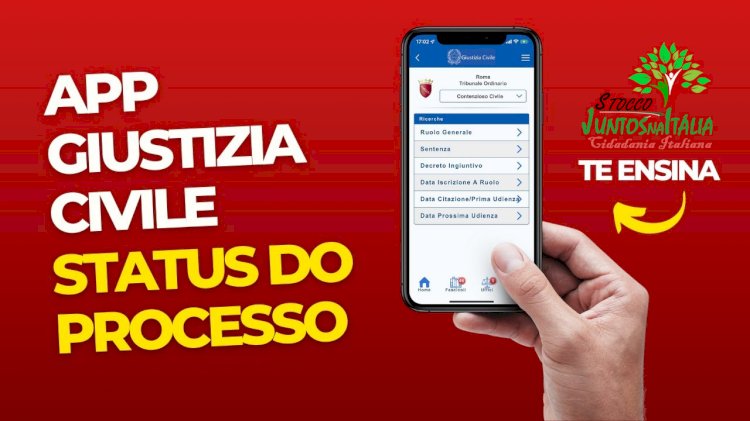 COMO USAR E ENTENDER MELHOR AS FUNCIONALIDADES E MENSAGENS DO APLICATIVO DO TRIBUNAL ITALIANO “aplicativo Giustizia Civile”