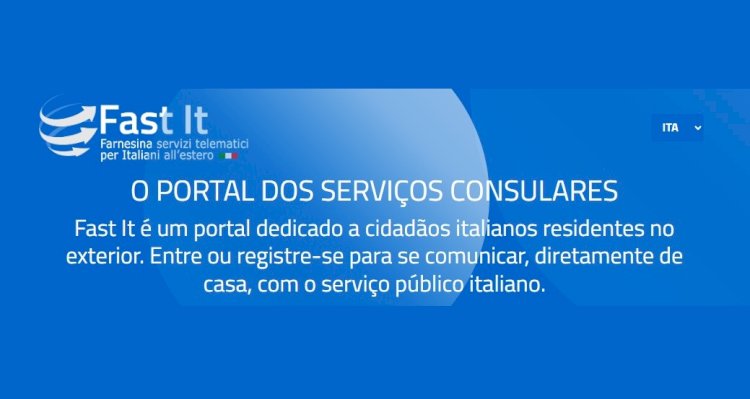 O portal dos serviços consulares